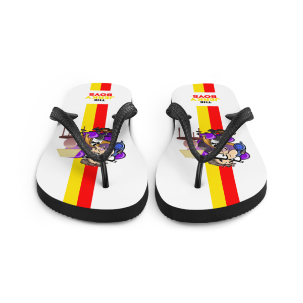 Jerky Boys - Sol Rosenberg - White Flip-Flops - Image 4