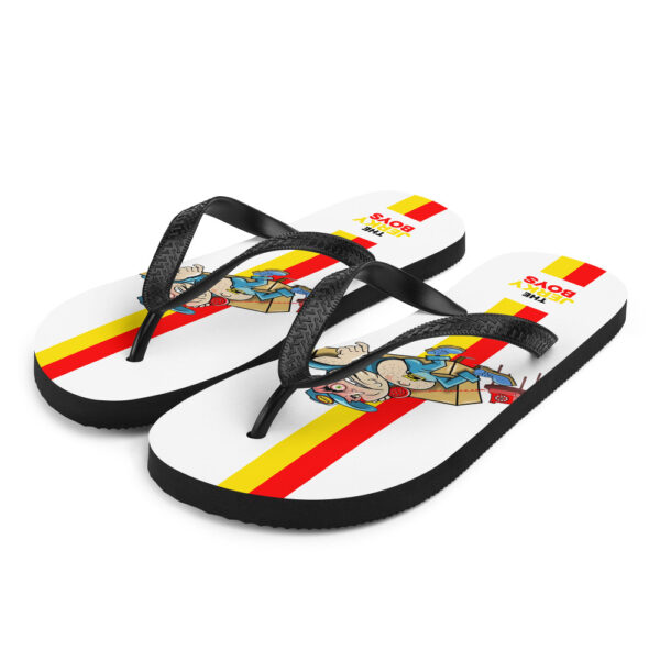 Jerky Boys - Frank Rizzo - White Flip-Flops - Image 2