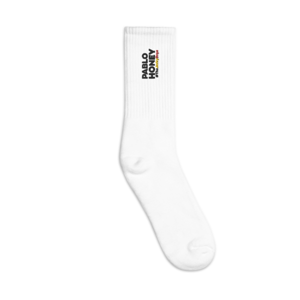 Pablo Honey - Jerky Boys - Embroidered socks - White - Image 2
