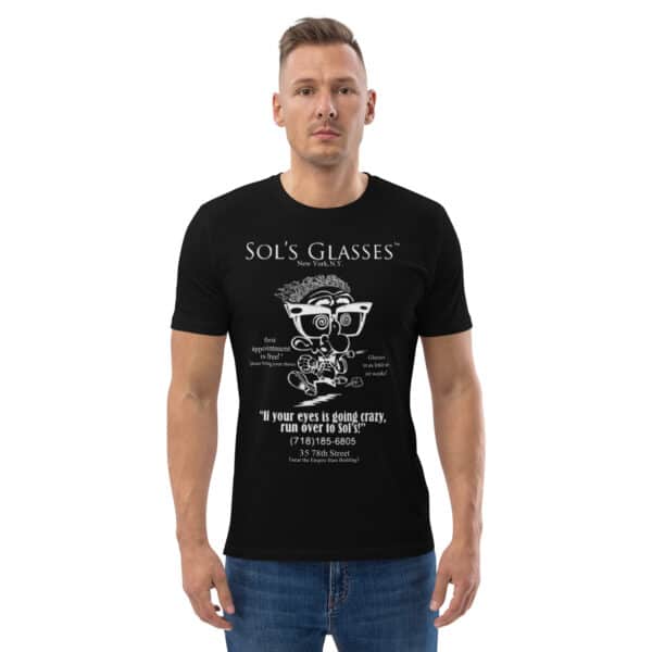 Sol’s Glasses Unisex Organic Cotton T-Shirt - Image 2