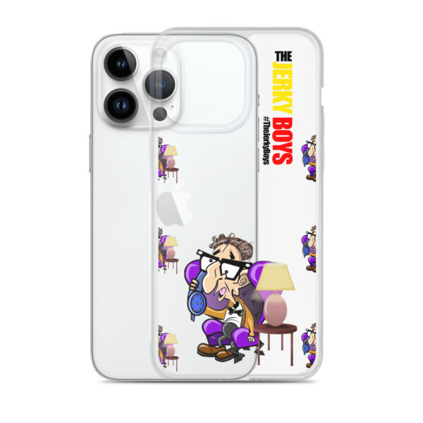SOL ROSENBERG - Jerky Boys - Clear Case for iPhone 14 Pro Max - Image 2