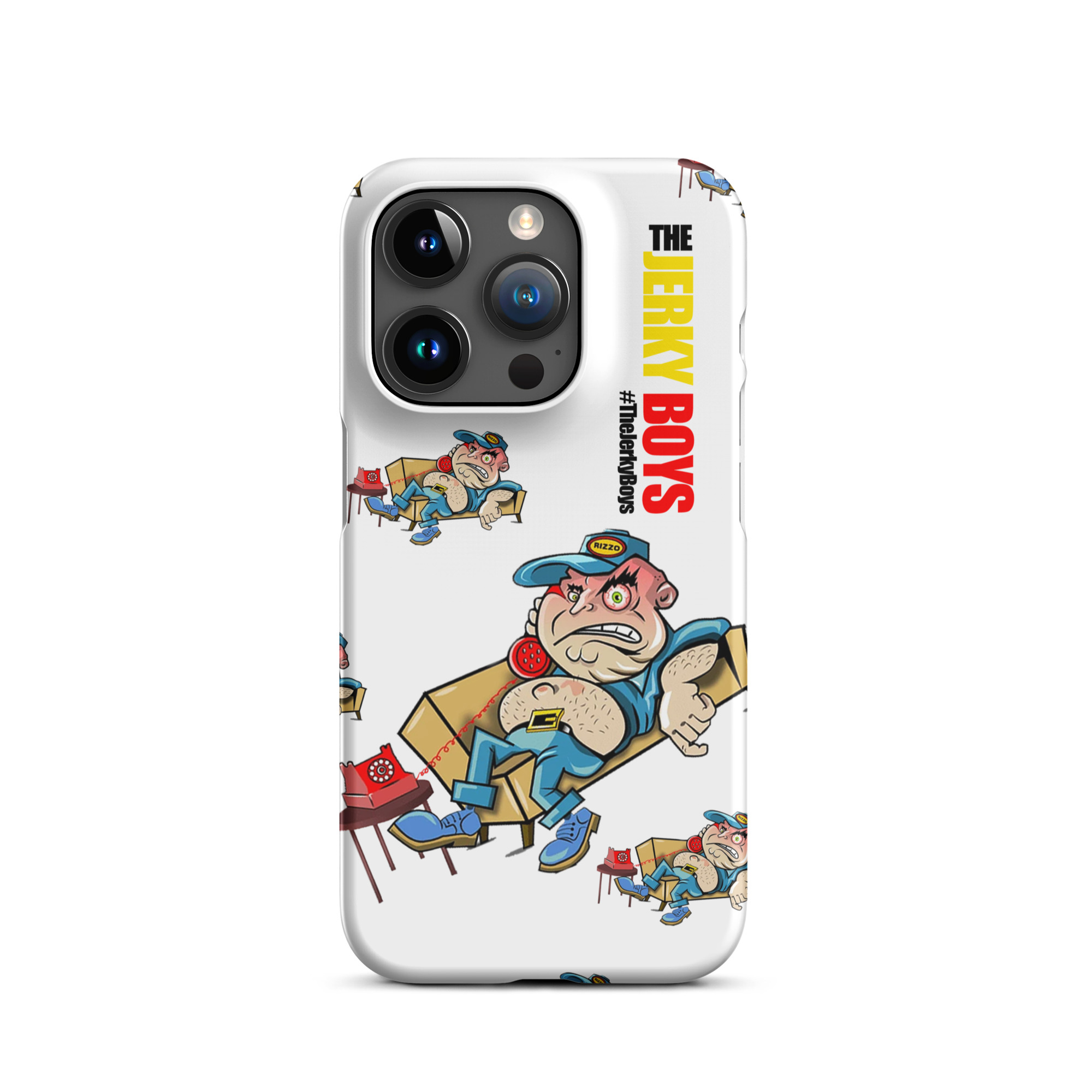 Frank Rizzo – Jerky Boys – Snap Case for iPhone® 15 Pro