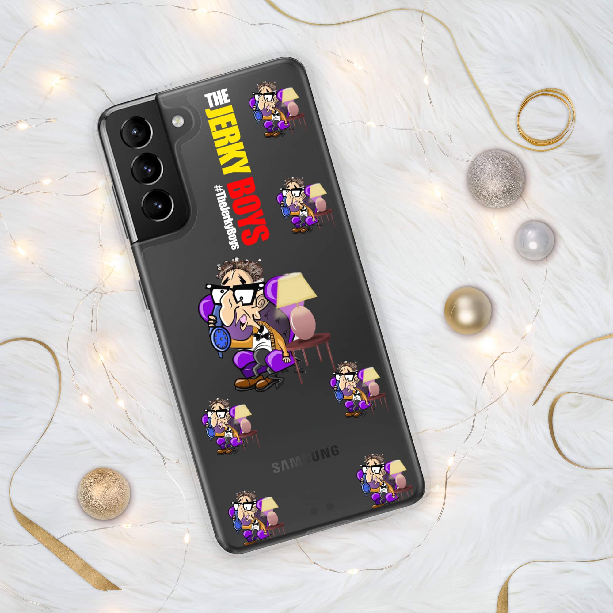 SOL Rosenberg – Jerky Boys – Clear Case for Samsung Galaxy S21 Plus
