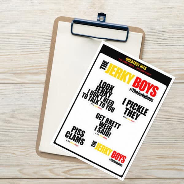 Jerky Boys Greatest Hits Sticker Sheet - Image 2