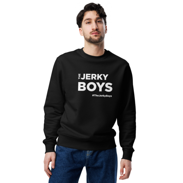 Jerky Boys Logo Organic Sweatshirt - Image 3