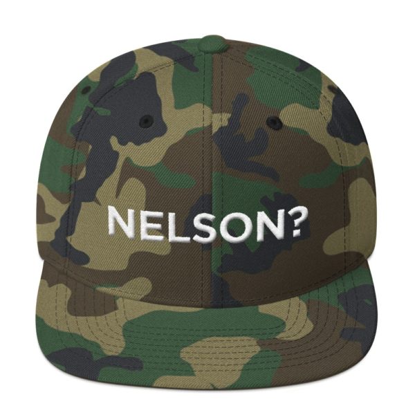 camo "Nelson?" baseball cap