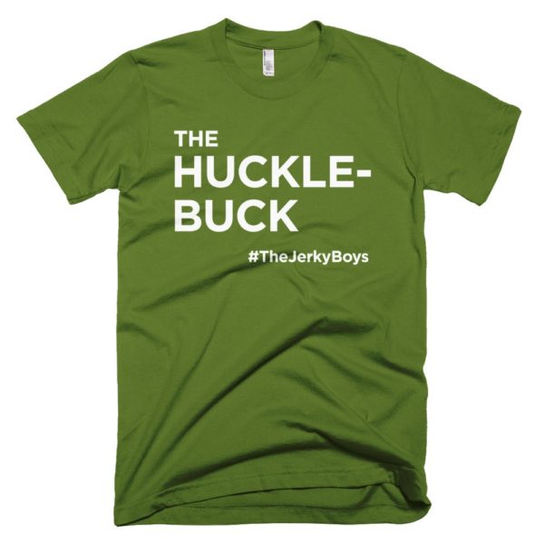 olive green "The Huckle-buck" Jerky Boys T-shirt