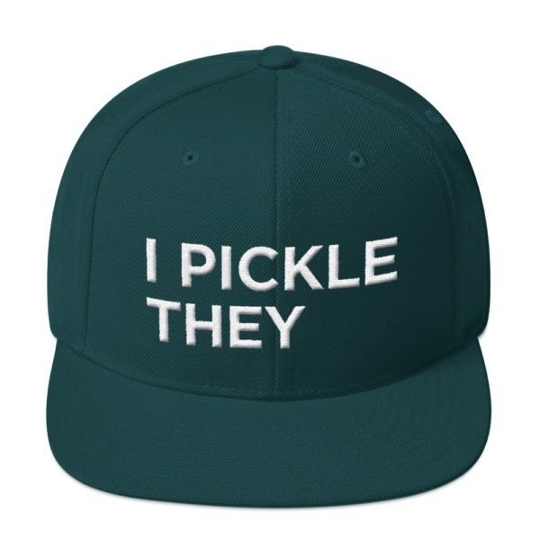 forest green I Pickle They baseball cap