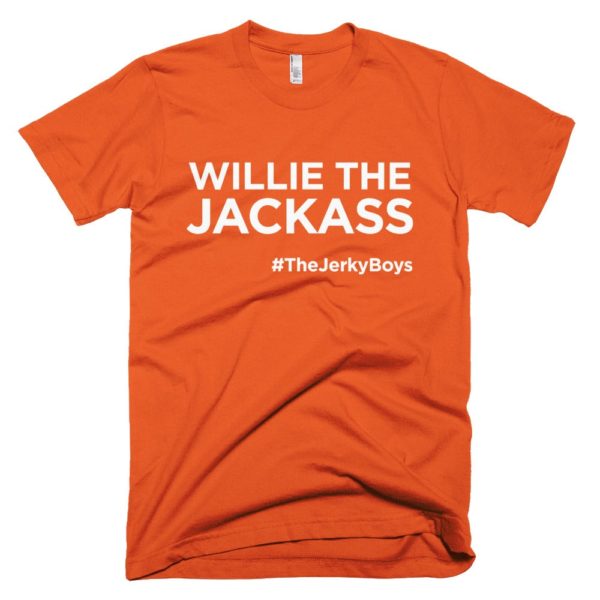 orange "Willie the Jackass" Jerky Boys T-shirt