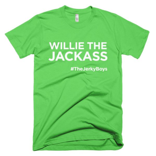 light green "Willie the Jackass" Jerky Boys T-shirt
