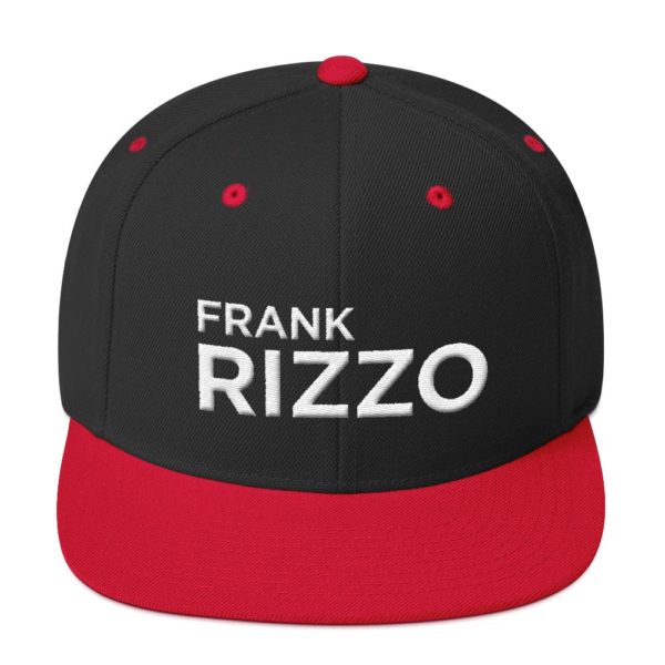 black and red Frank Rizzo Jerky Boys Baseball Cap