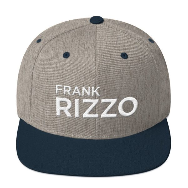 light gray and navy Frank Rizzo Jerky Boys Baseball Cap