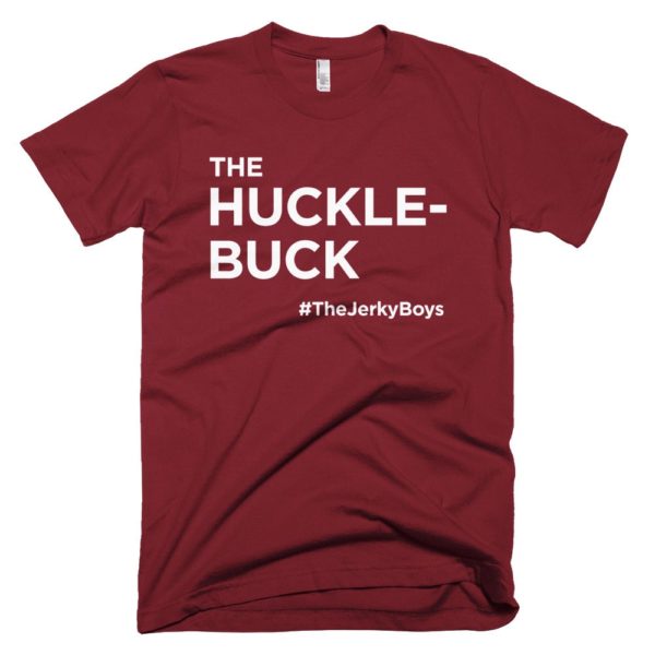 maroon "The Huckle-buck" Jerky Boys T-shirt