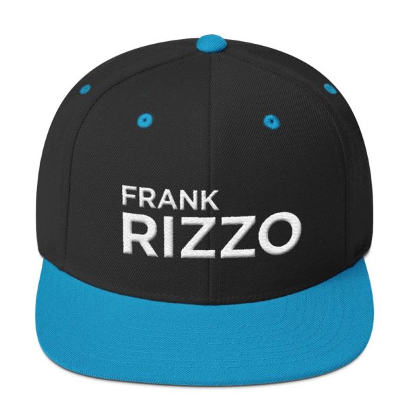 black and light blue Frank Rizzo Jerky Boys Baseball Cap