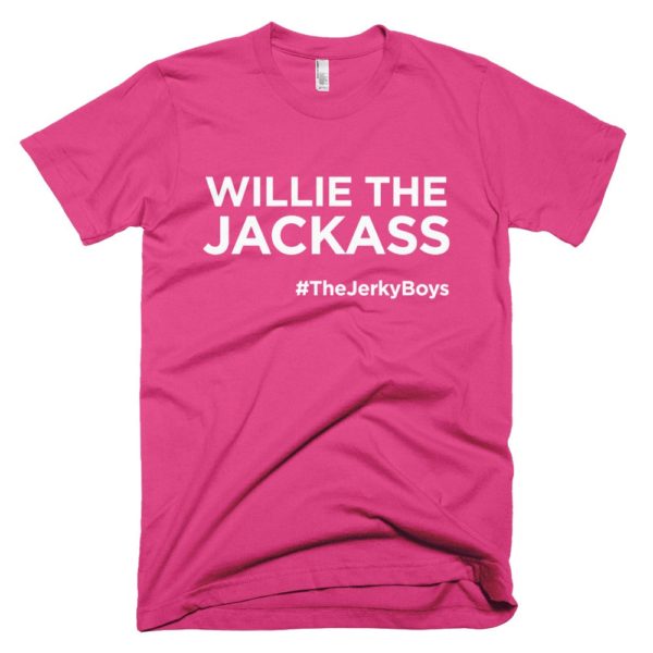 pink "Willie the Jackass" Jerky Boys T-shirt