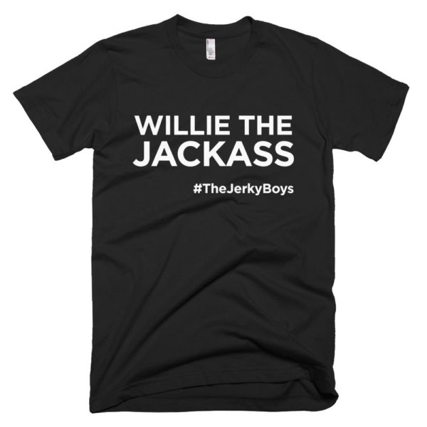 black "Willie the Jackass" Jerky Boys T-shirt