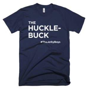 navy blue "The Huckle-buck" Jerky Boys T-shirt