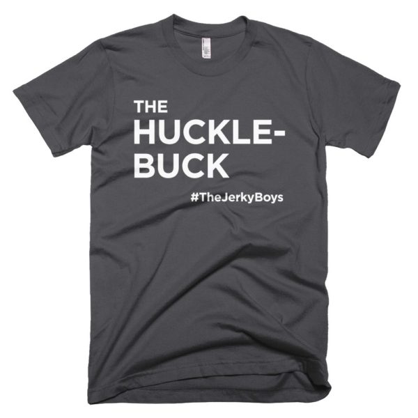 dark gray "The Huckle-buck" Jerky Boys T-shirt