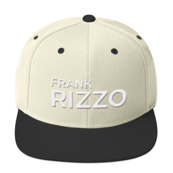 white and black Frank Rizzo Jerky Boys Baseball Cap