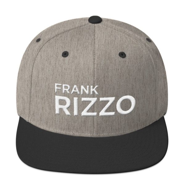 light gray and black Frank Rizzo Jerky Boys Baseball Cap