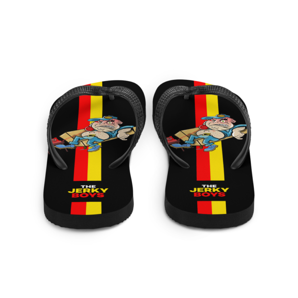 Jerky Boys - Frank Rizzo - Black Flip-Flops - Image 3
