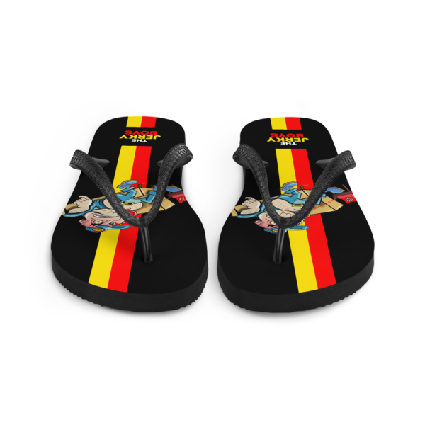 Jerky Boys - Frank Rizzo - Black Flip-Flops - Image 4
