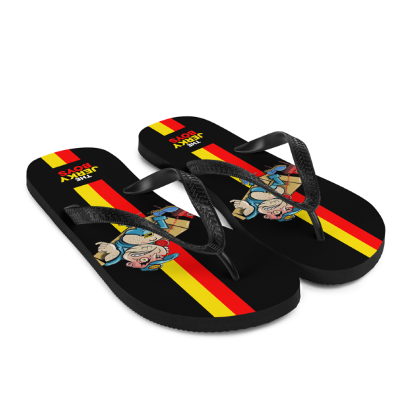 Jerky Boys - Frank Rizzo - Black Flip-Flops - Image 7