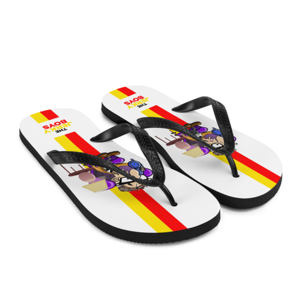Jerky Boys - Sol Rosenberg - White Flip-Flops - Image 7