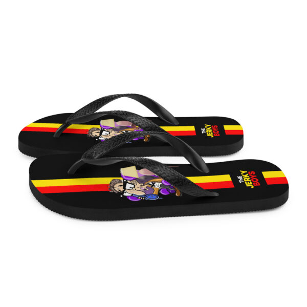 Jerky Boys - Sol Rosenberg - Black Flip-Flops - Image 5