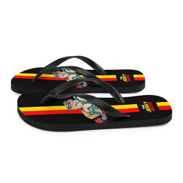 Jerky Boys - Frank Rizzo - Black Flip-Flops - Image 5