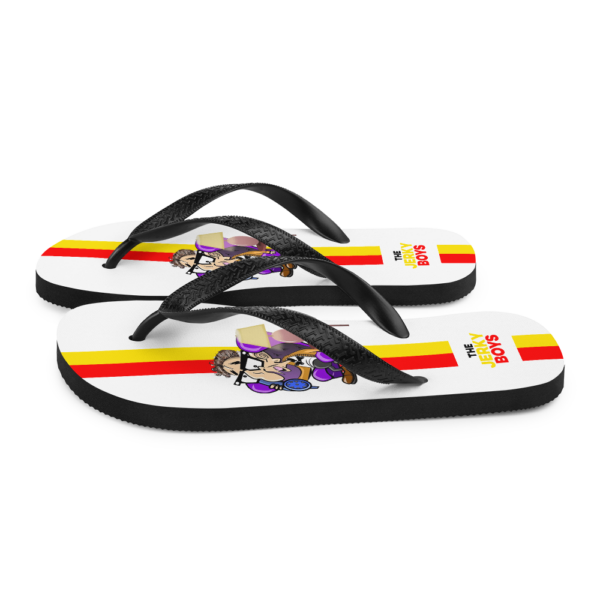 Jerky Boys - Sol Rosenberg - White Flip-Flops - Image 5