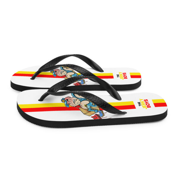 Jerky Boys - Frank Rizzo - White Flip-Flops - Image 5