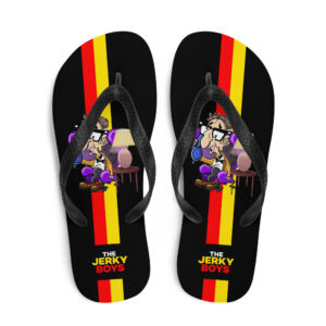 Jerky Boys - Sol Rosenberg - Black Flip-Flops