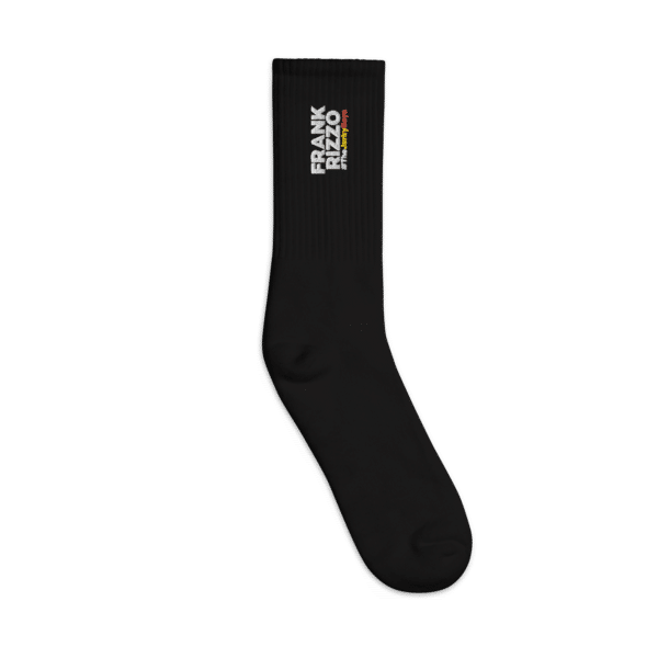 Frank Rizzo - Embroidered socks - Black - Image 2