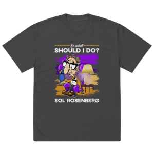 Sol Rosenberg - Oversized faded t-shirt - Black