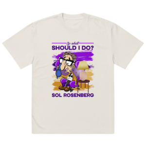 Sol Rosenberg - Oversized faded t-shirt - White