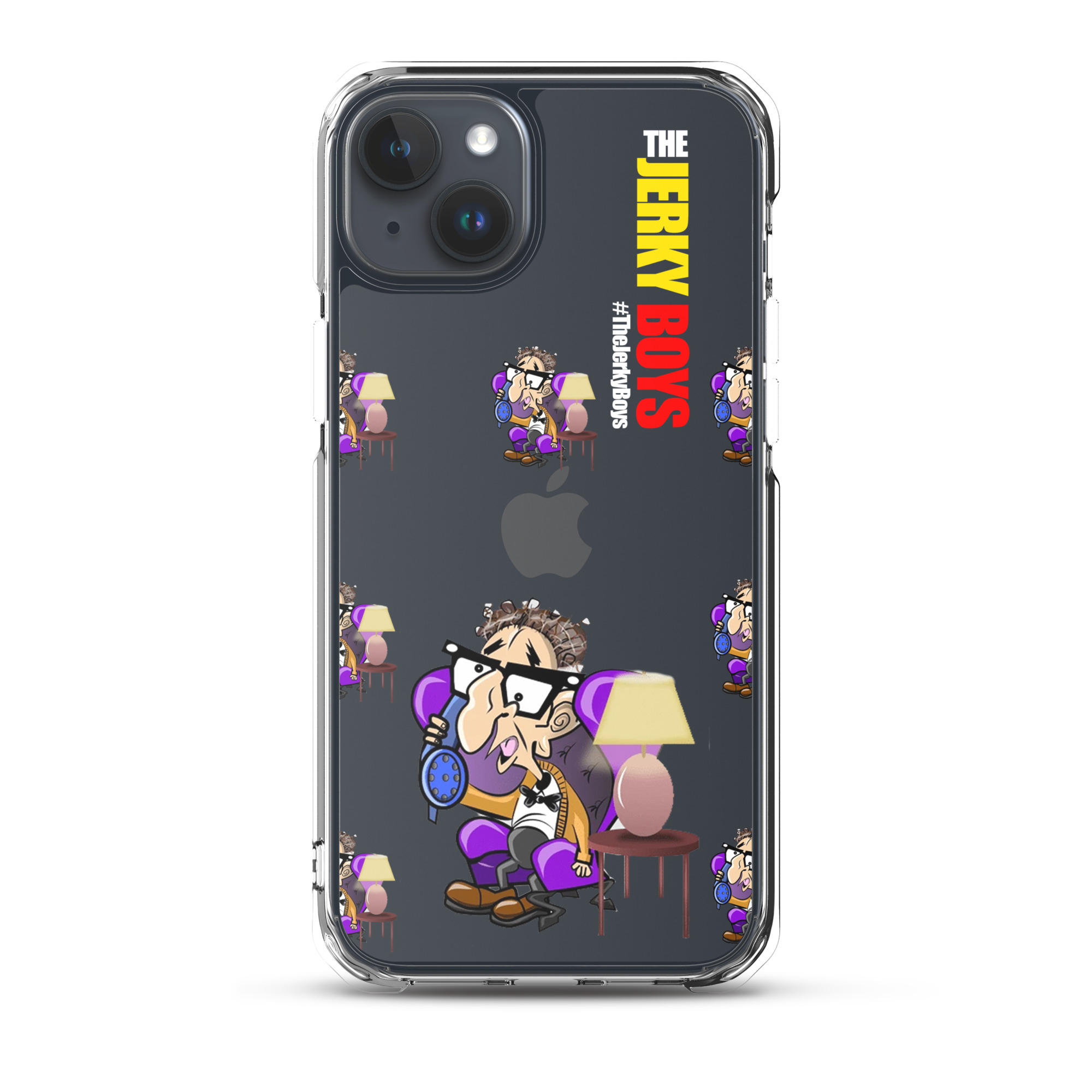 SOL ROSENBERG - Jerky Boys - Clear Case for iPhone 15 Plus