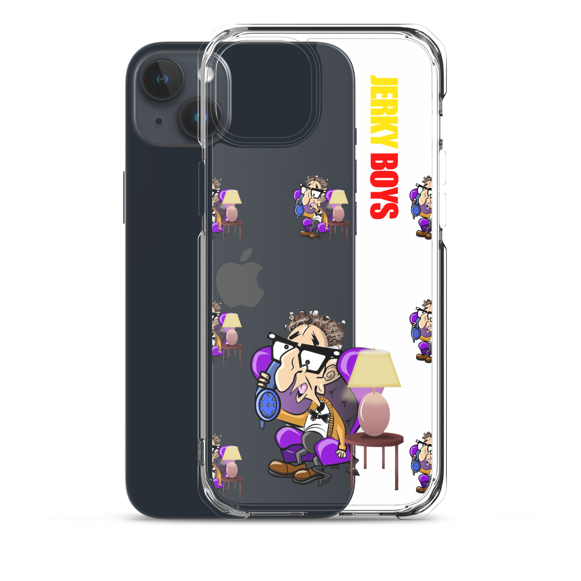 SOL ROSENBERG - Jerky Boys - Clear Case for iPhone 15 Plus - Image 2