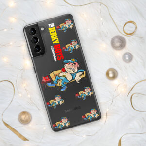 Frank Rizzo – Jerky Boys – Clear Case for Samsung Galaxy S21 Plus