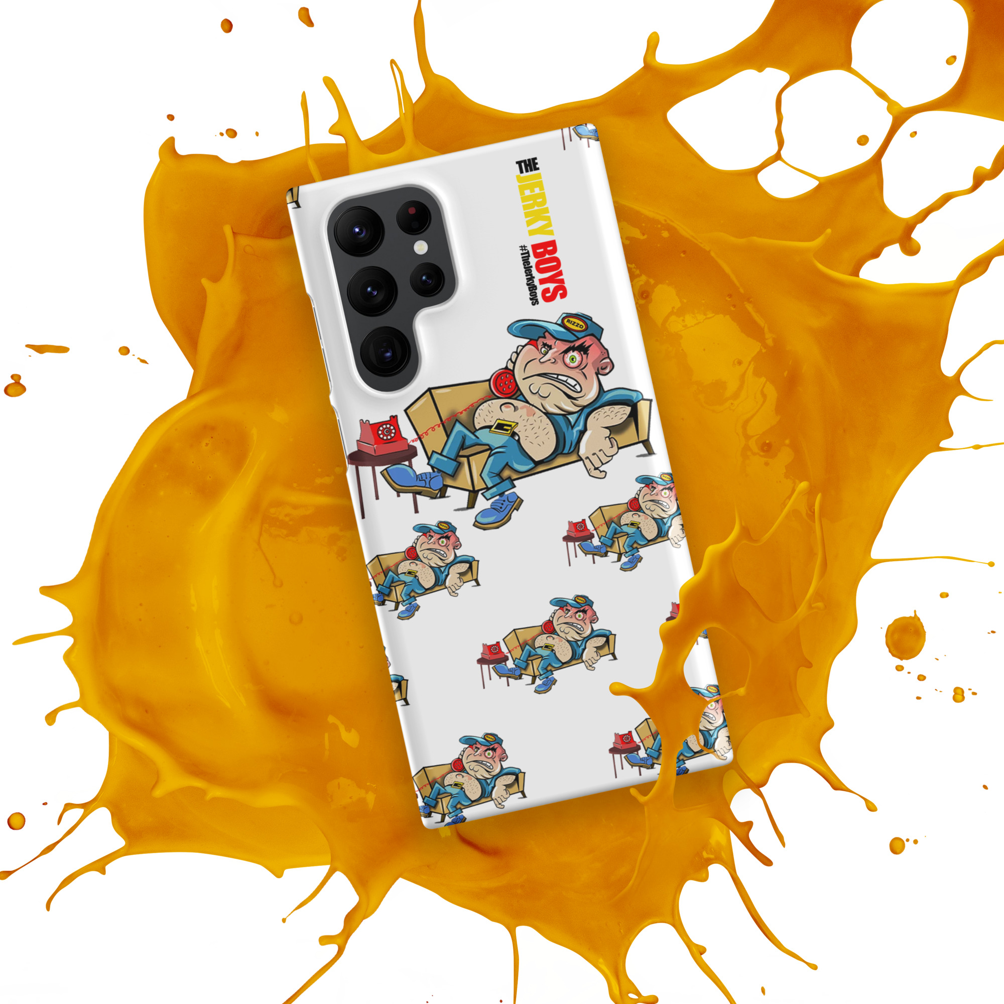 Snap case for Samsung® Galaxy S22 Ultra Frank Rizzo - Image 2